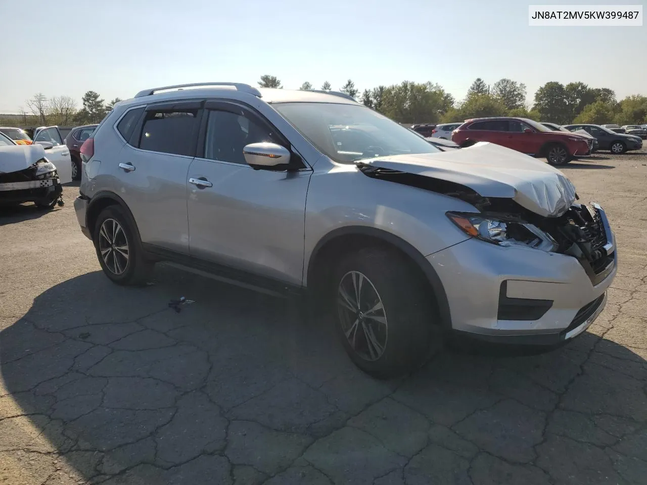 JN8AT2MV5KW399487 2019 Nissan Rogue S