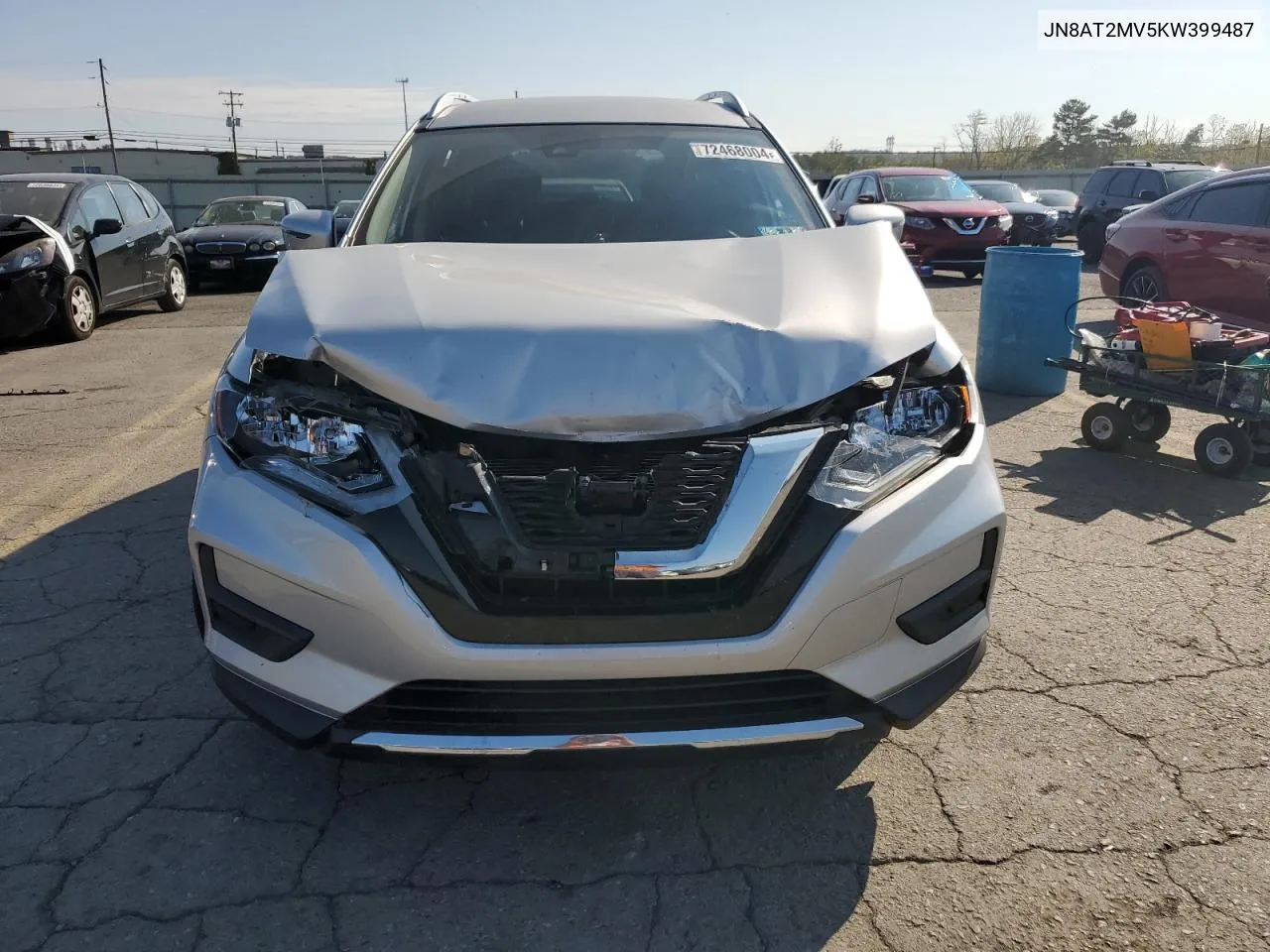 JN8AT2MV5KW399487 2019 Nissan Rogue S