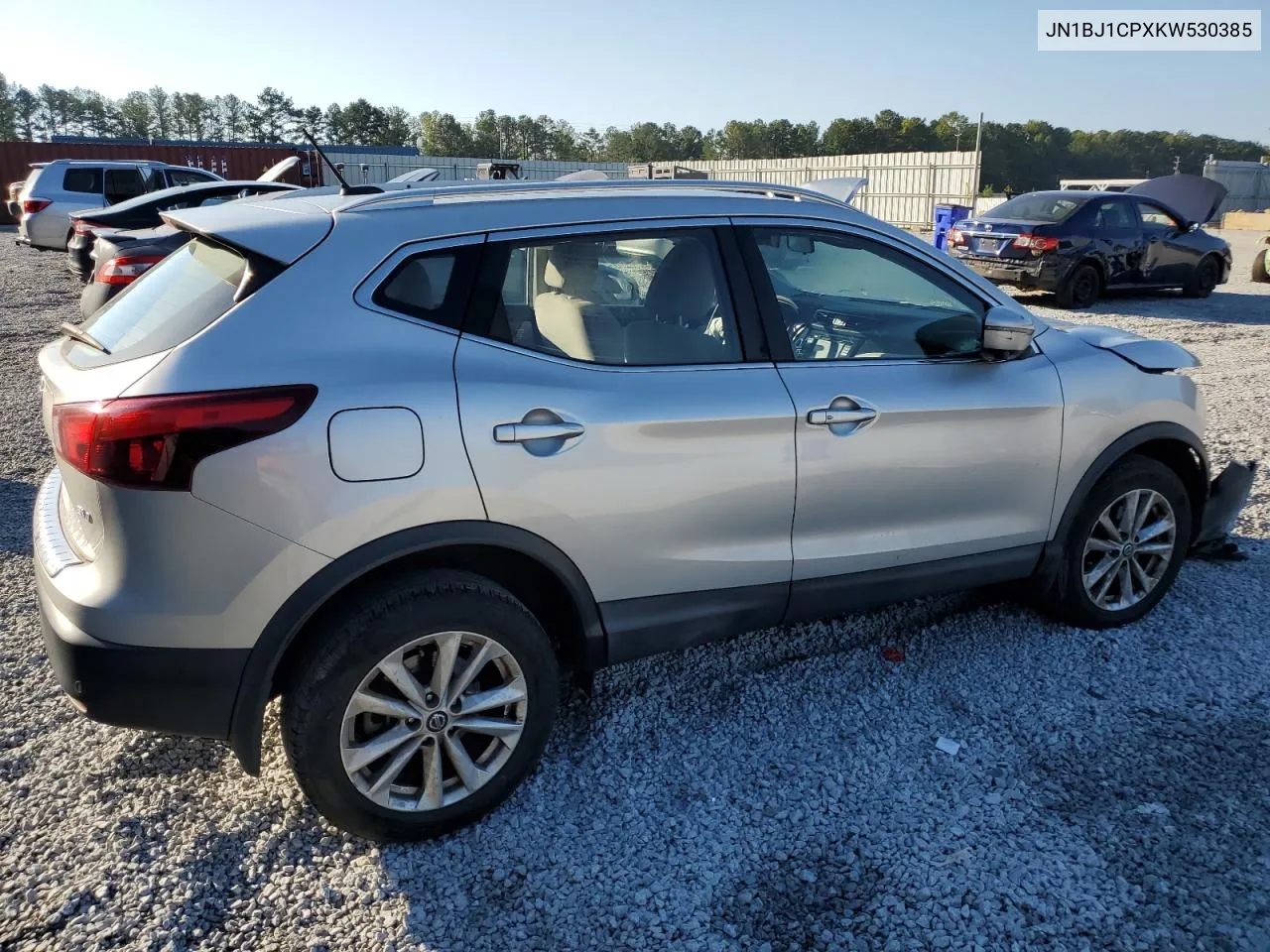 JN1BJ1CPXKW530385 2019 Nissan Rogue Sport S