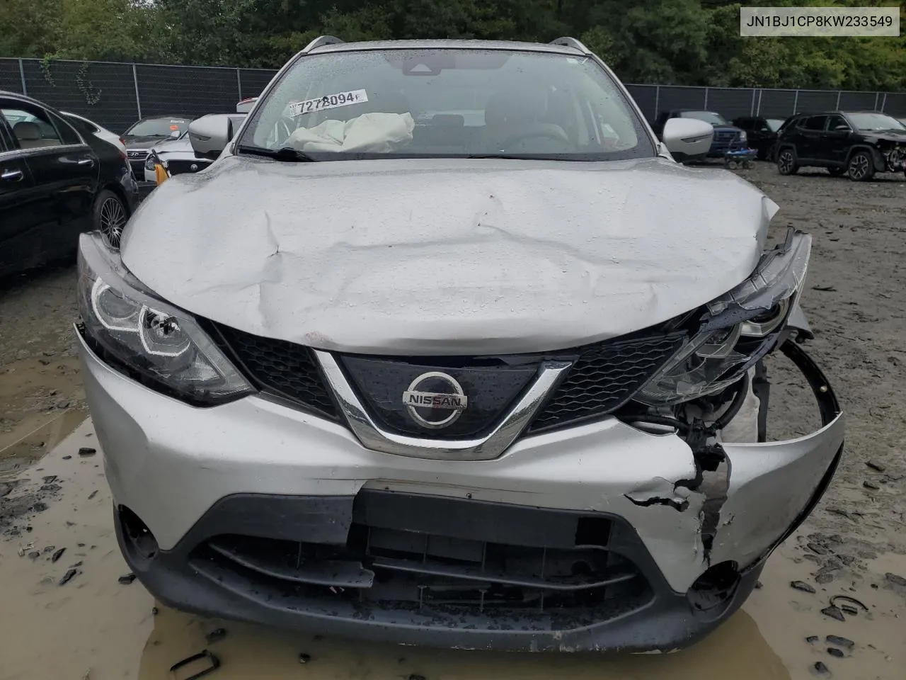 JN1BJ1CP8KW233549 2019 Nissan Rogue Sport S