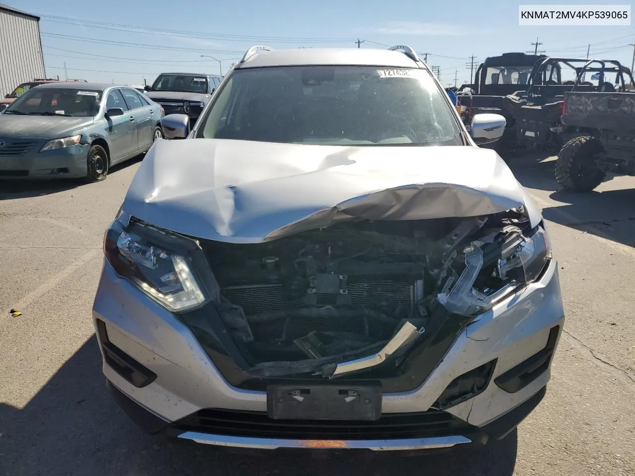 2019 Nissan Rogue S VIN: KNMAT2MV4KP539065 Lot: 72743834