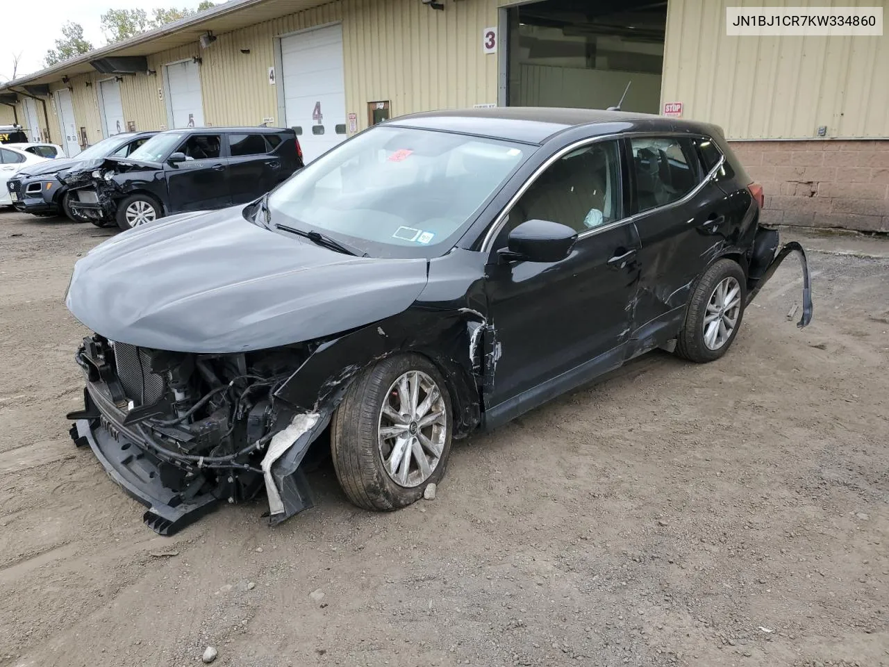 2019 Nissan Rogue Sport S VIN: JN1BJ1CR7KW334860 Lot: 72780934