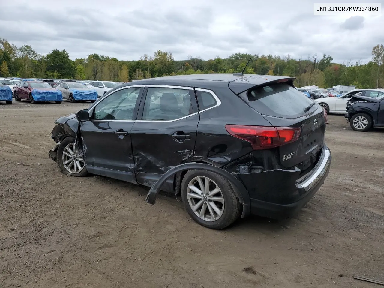 2019 Nissan Rogue Sport S VIN: JN1BJ1CR7KW334860 Lot: 72780934