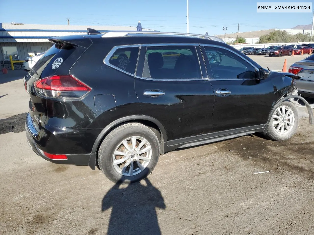 2019 Nissan Rogue S VIN: KNMAT2MV4KP544234 Lot: 72781724