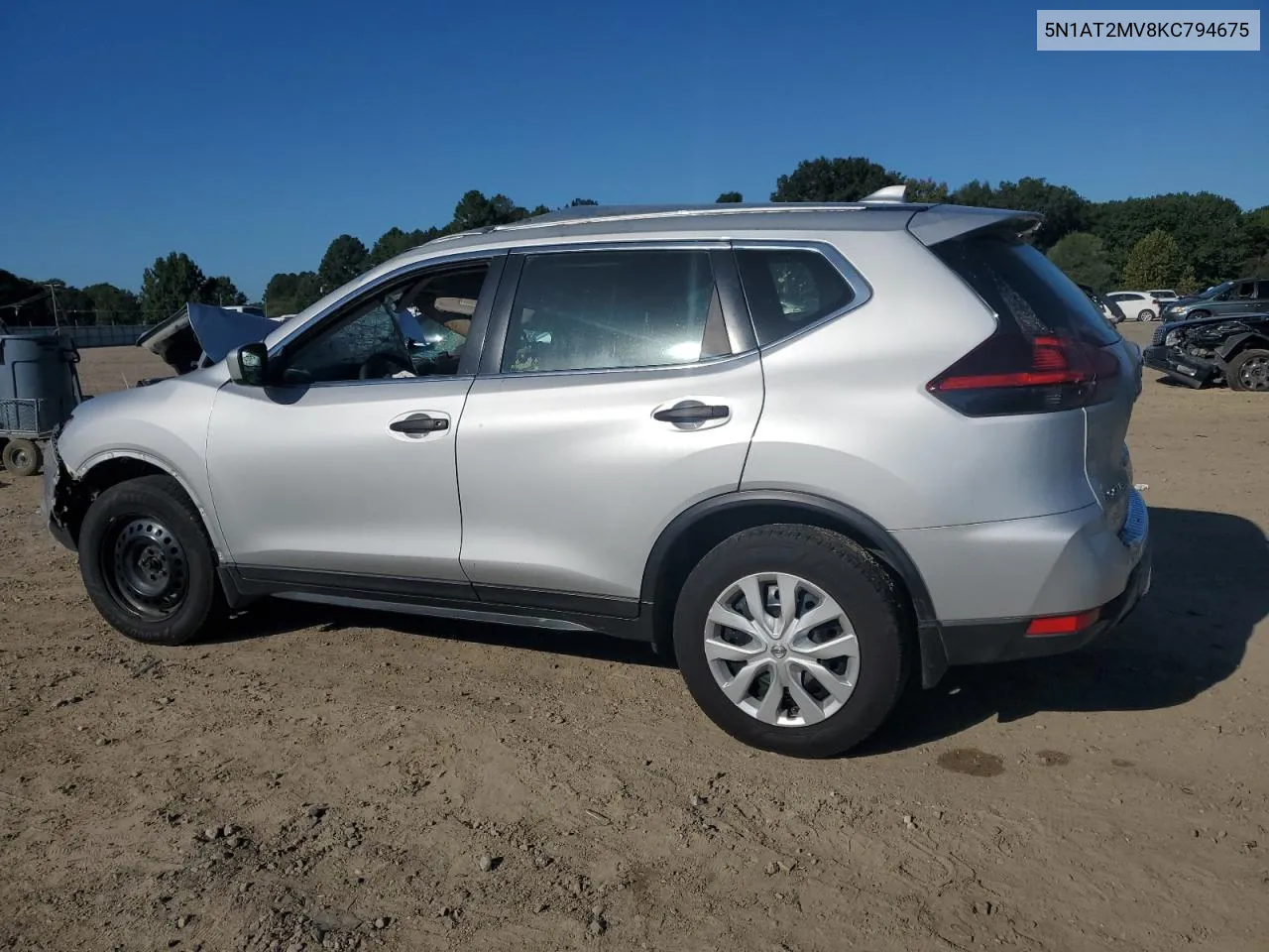 2019 Nissan Rogue S VIN: 5N1AT2MV8KC794675 Lot: 72788154