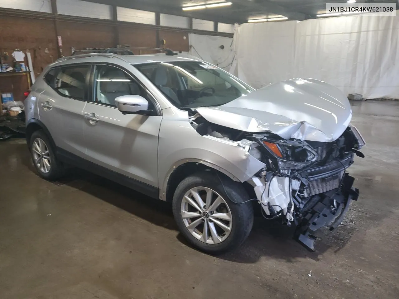 JN1BJ1CR4KW621038 2019 Nissan Rogue Sport S