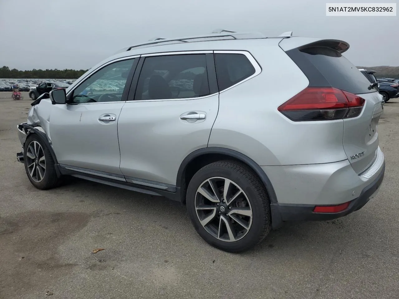 2019 Nissan Rogue S VIN: 5N1AT2MV5KC832962 Lot: 72885554