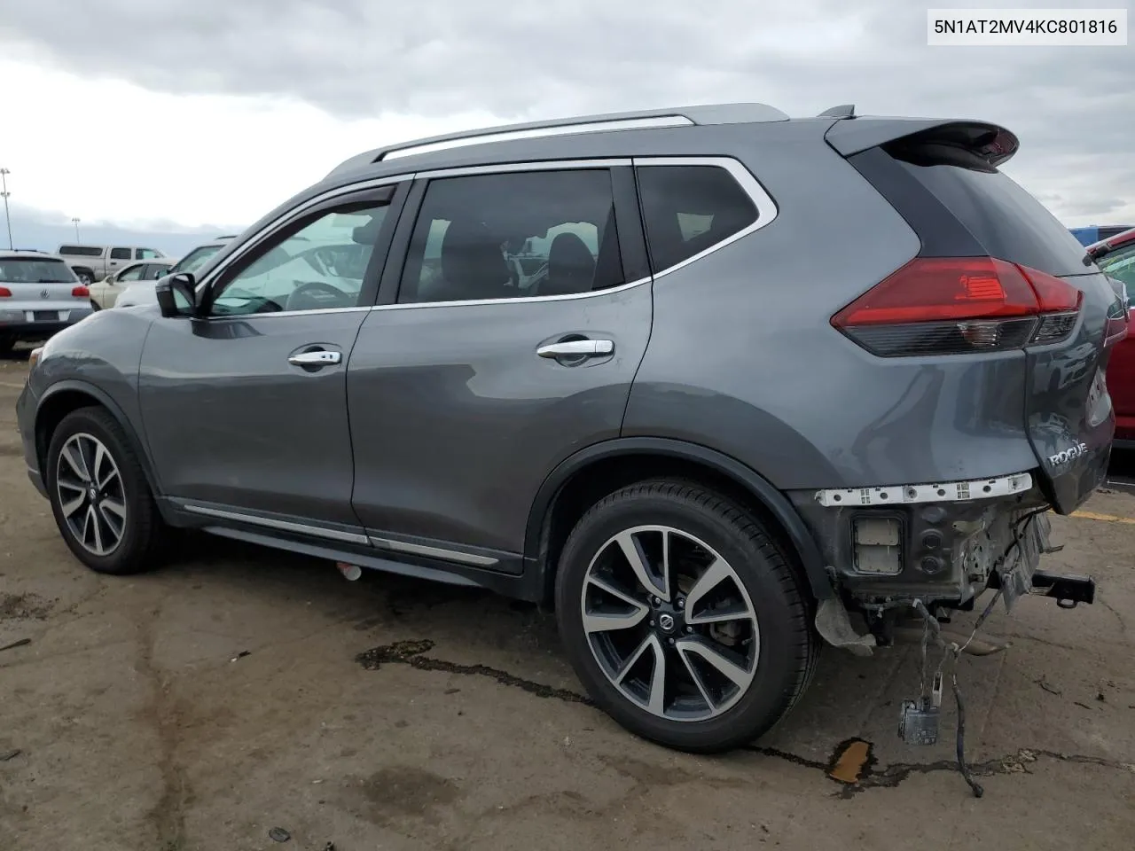 2019 Nissan Rogue S VIN: 5N1AT2MV4KC801816 Lot: 72899734