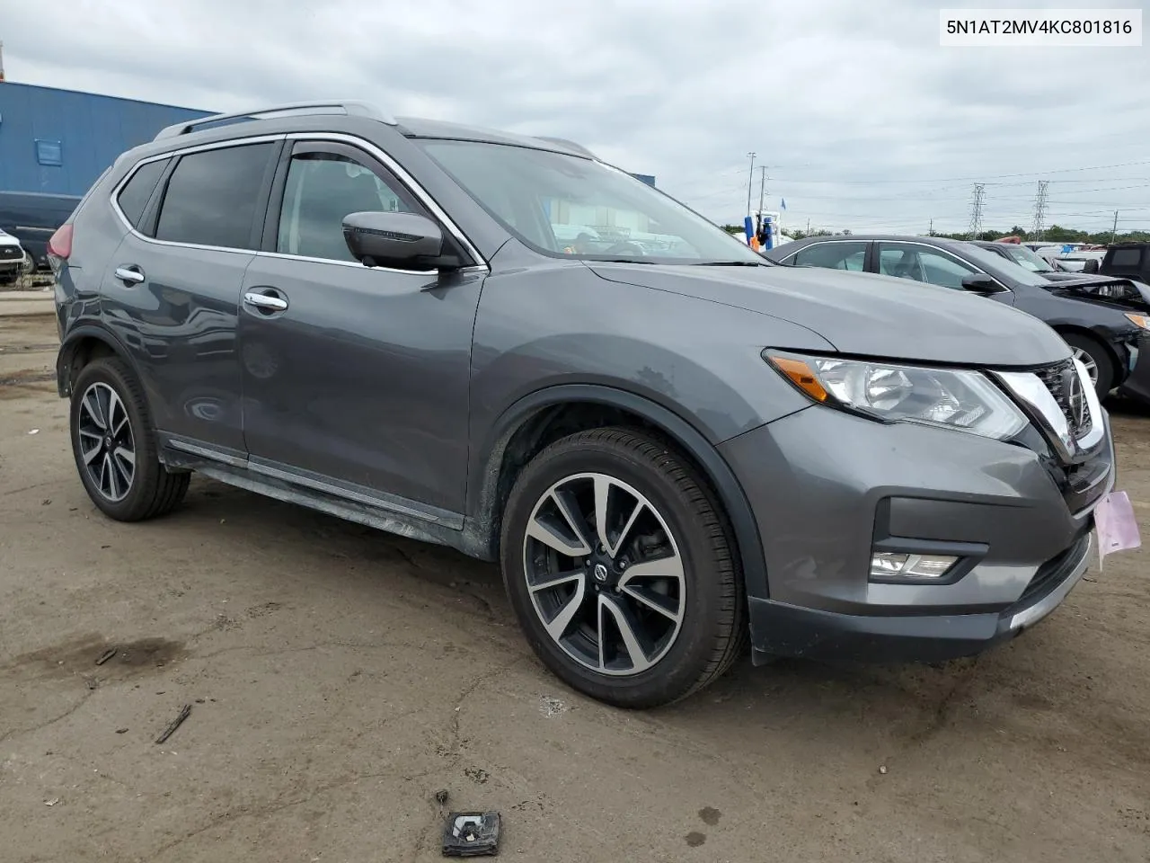 2019 Nissan Rogue S VIN: 5N1AT2MV4KC801816 Lot: 72899734