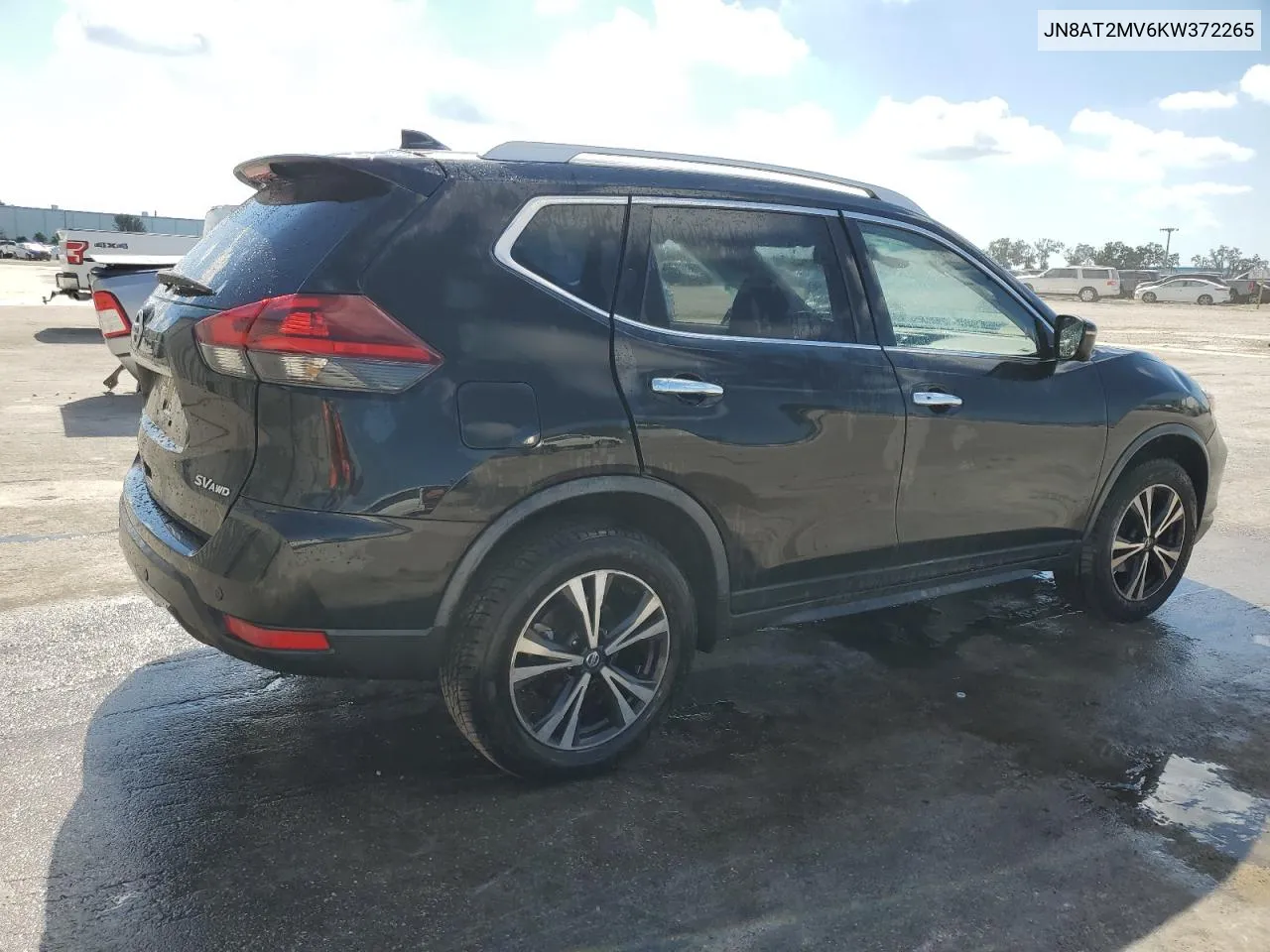 2019 Nissan Rogue S VIN: JN8AT2MV6KW372265 Lot: 72916754