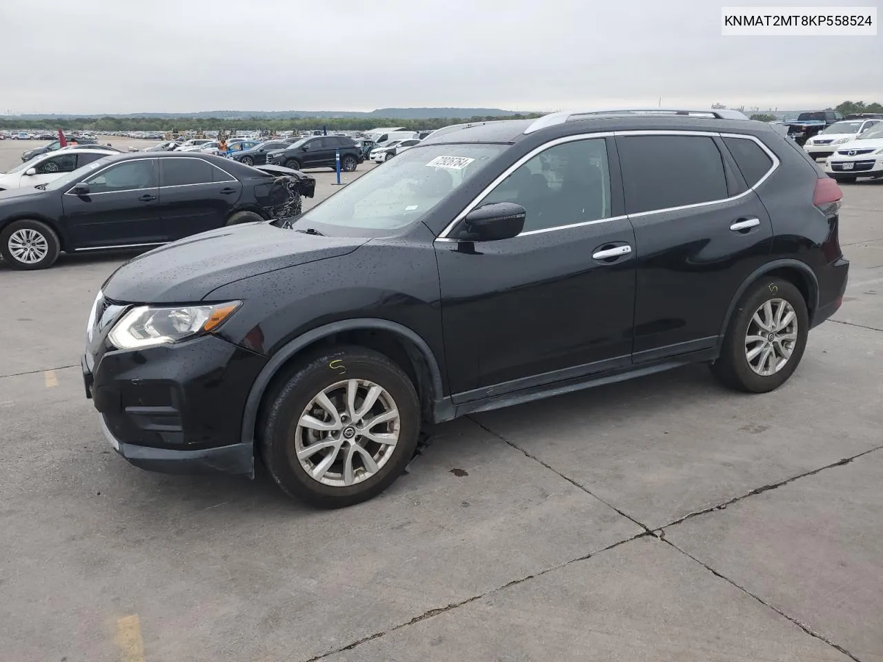 2019 Nissan Rogue S VIN: KNMAT2MT8KP558524 Lot: 72926764