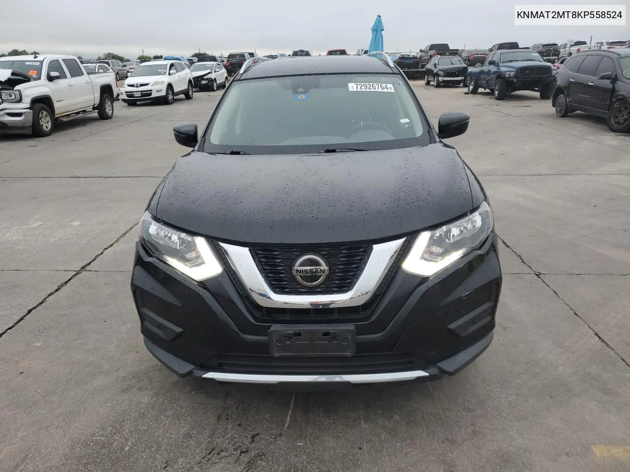 2019 Nissan Rogue S VIN: KNMAT2MT8KP558524 Lot: 72926764