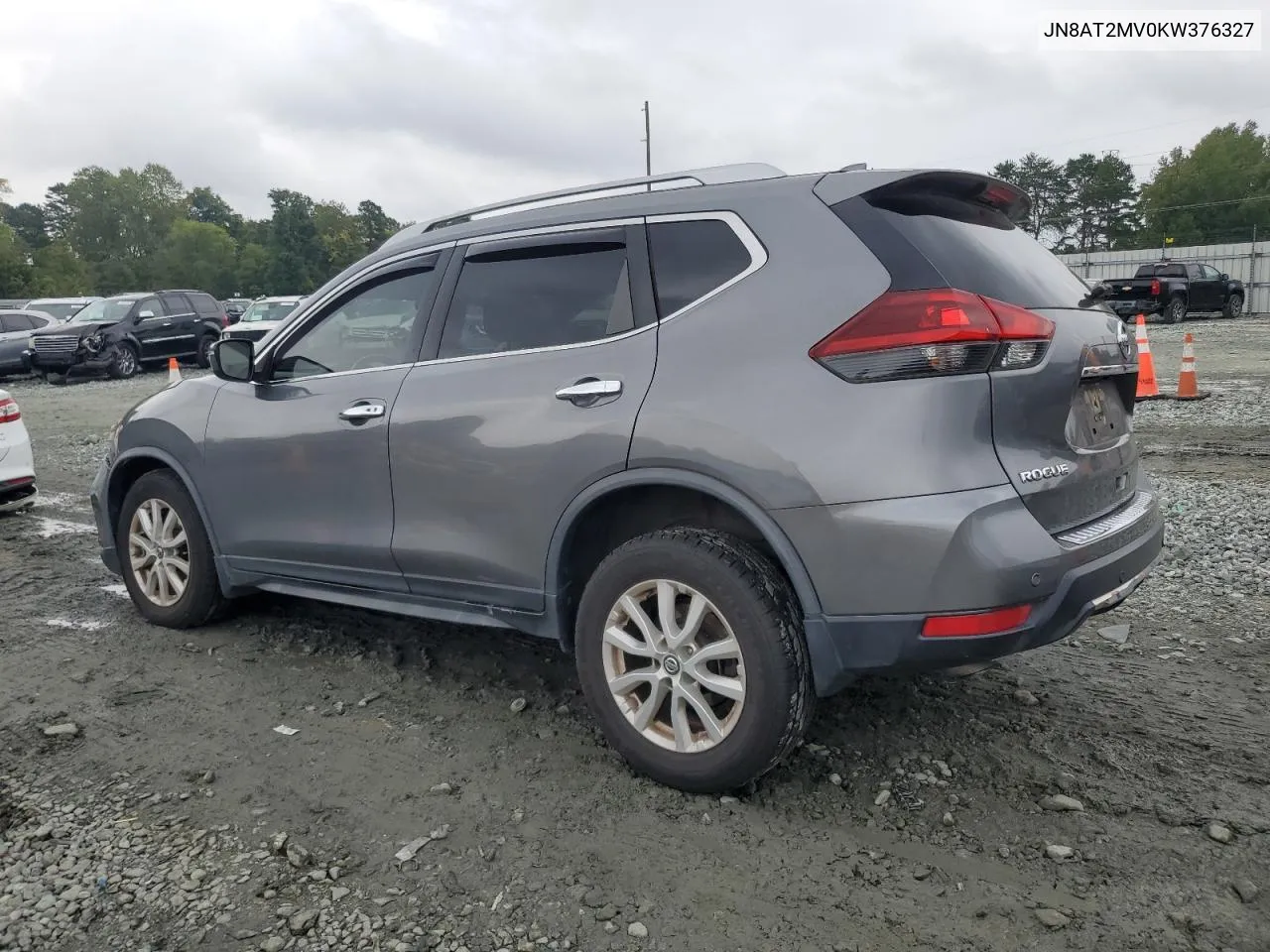 2019 Nissan Rogue S VIN: JN8AT2MV0KW376327 Lot: 72972644