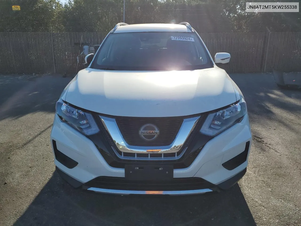 JN8AT2MT5KW255338 2019 Nissan Rogue S