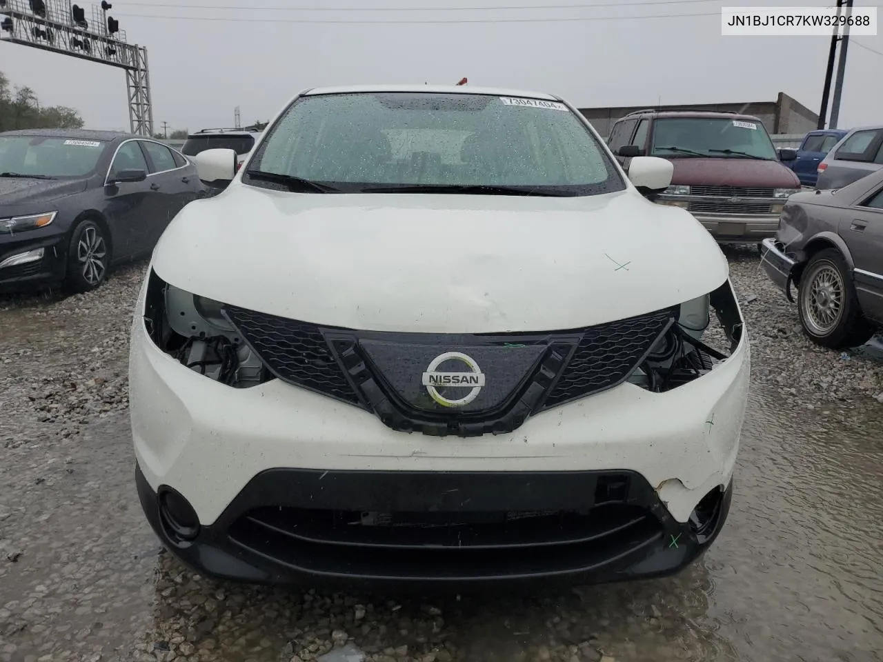 JN1BJ1CR7KW329688 2019 Nissan Rogue Sport S