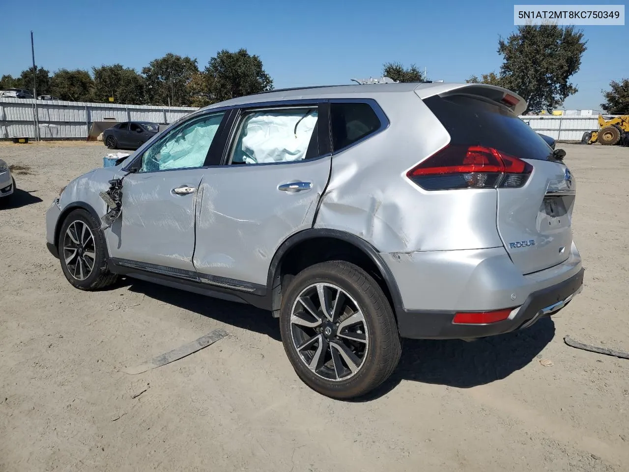 2019 Nissan Rogue S VIN: 5N1AT2MT8KC750349 Lot: 73062444