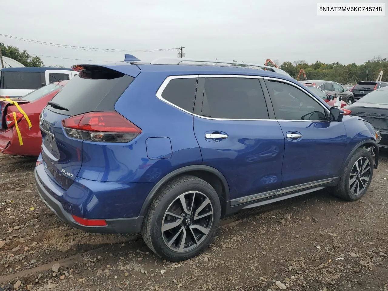 2019 Nissan Rogue S VIN: 5N1AT2MV6KC745748 Lot: 73087854