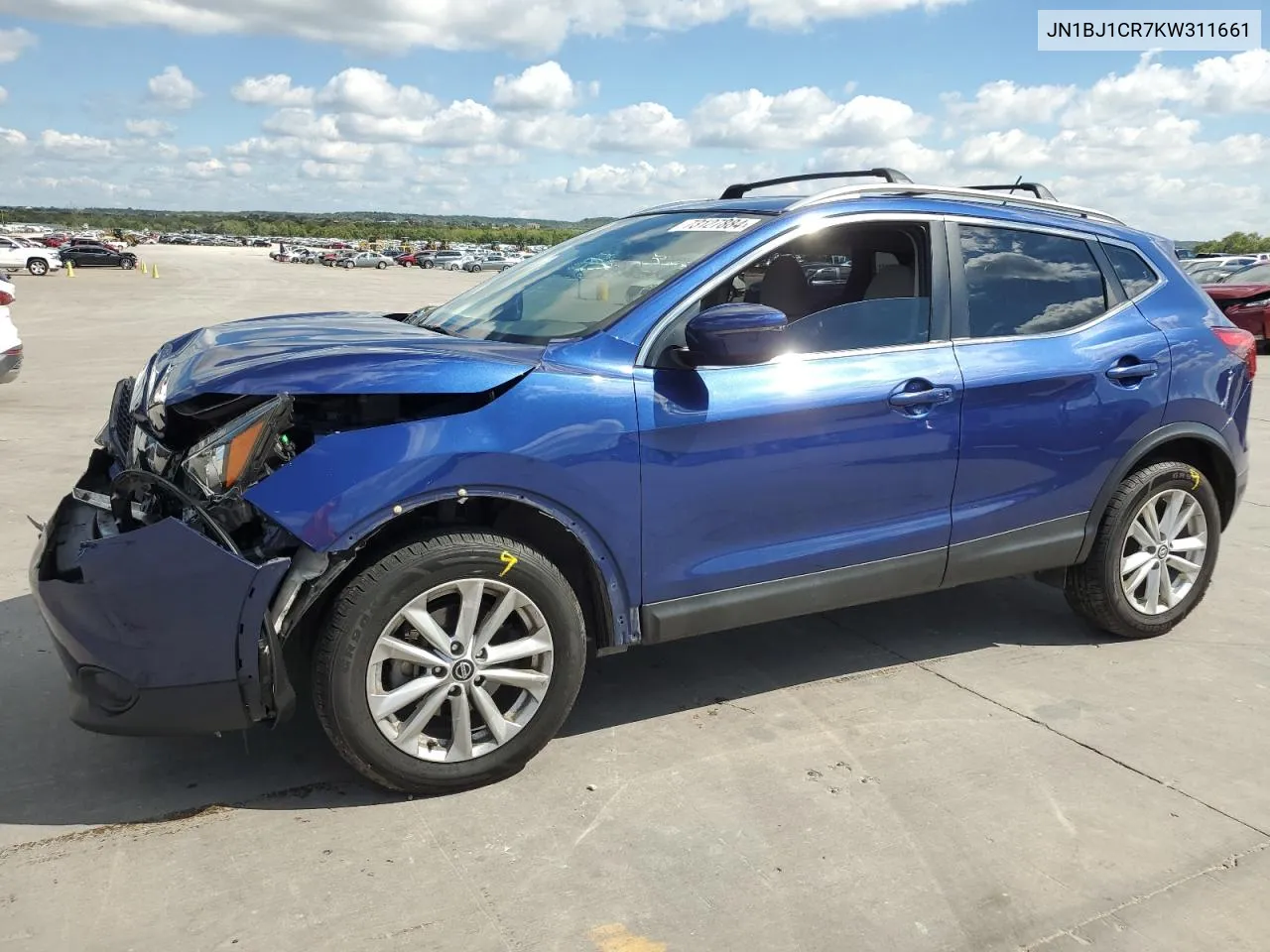 JN1BJ1CR7KW311661 2019 Nissan Rogue Sport S