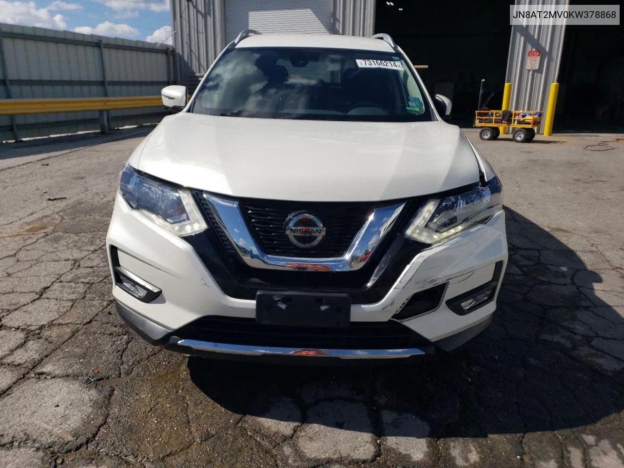 2019 Nissan Rogue S VIN: JN8AT2MV0KW378868 Lot: 73166214