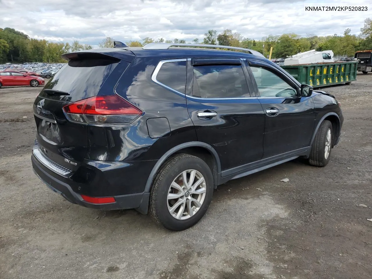 2019 Nissan Rogue S VIN: KNMAT2MV2KP520823 Lot: 73172184