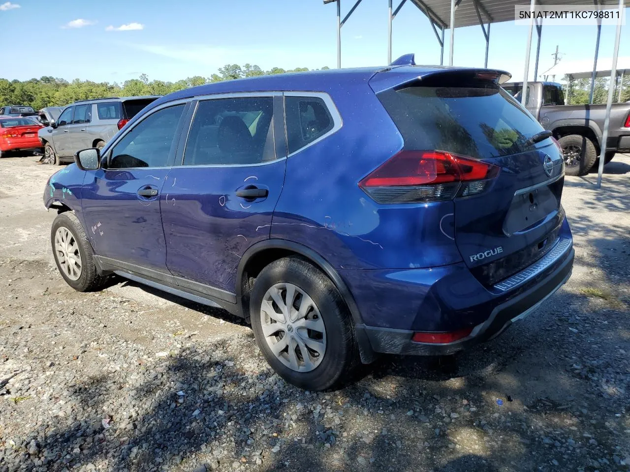 2019 Nissan Rogue S VIN: 5N1AT2MT1KC798811 Lot: 73203724