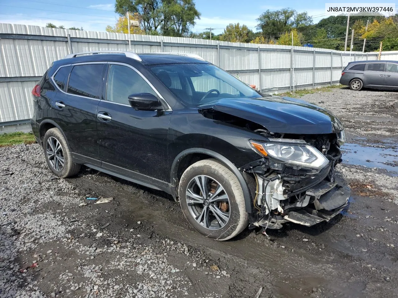 JN8AT2MV3KW397446 2019 Nissan Rogue S