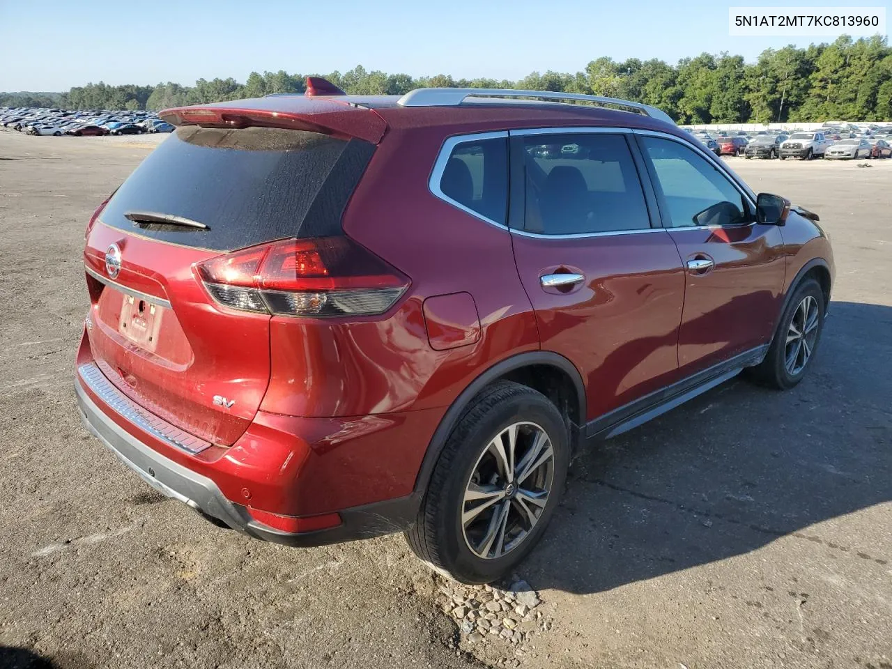 2019 Nissan Rogue S VIN: 5N1AT2MT7KC813960 Lot: 73303894