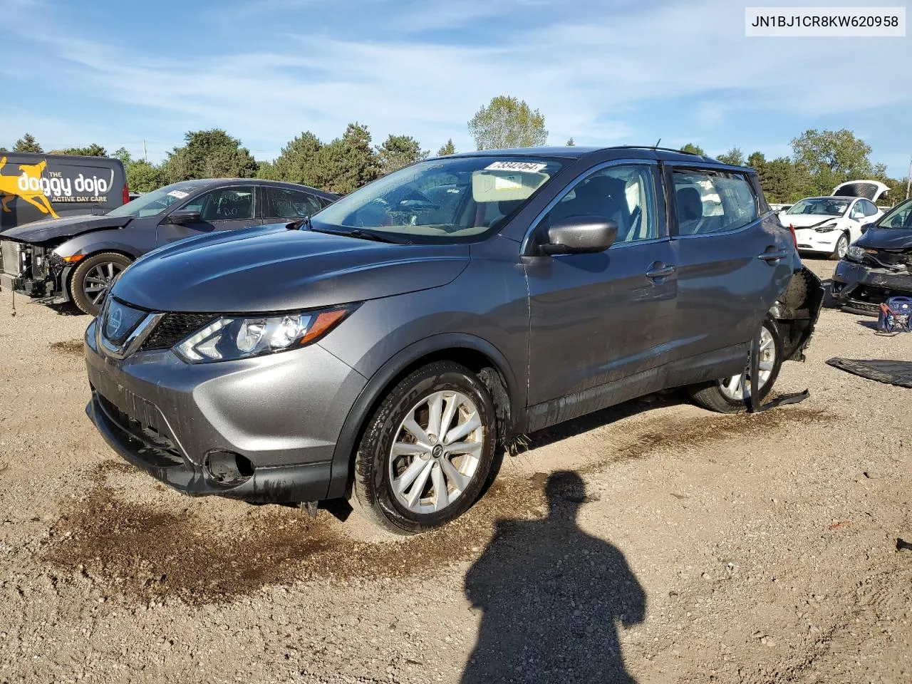 2019 Nissan Rogue Sport S VIN: JN1BJ1CR8KW620958 Lot: 73342464