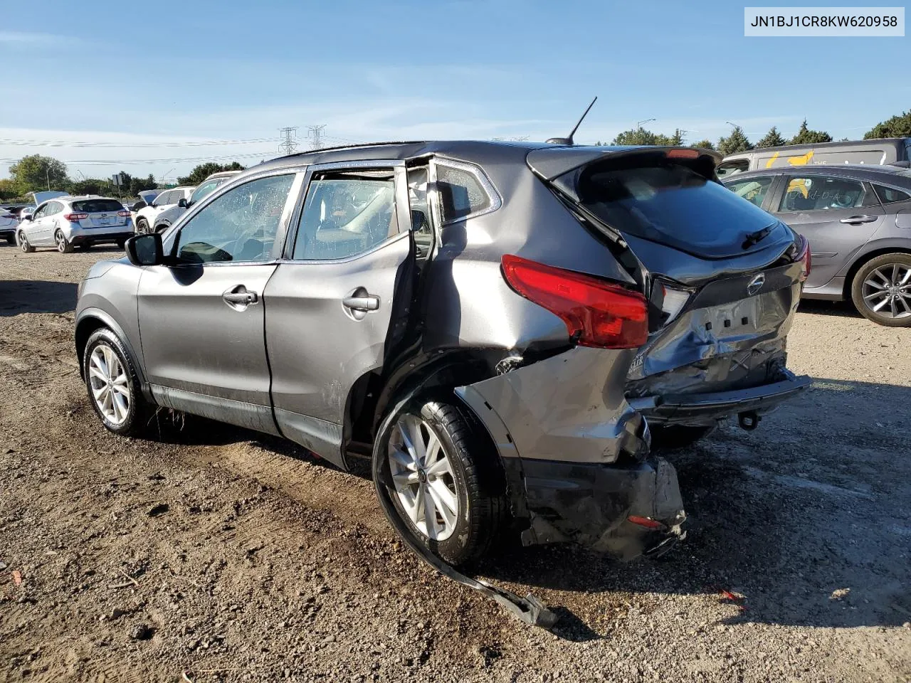 2019 Nissan Rogue Sport S VIN: JN1BJ1CR8KW620958 Lot: 73342464