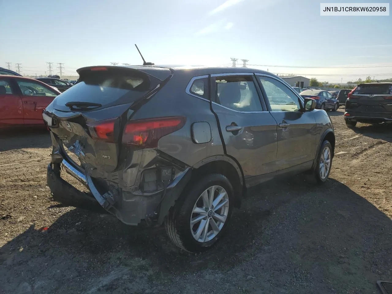 2019 Nissan Rogue Sport S VIN: JN1BJ1CR8KW620958 Lot: 73342464