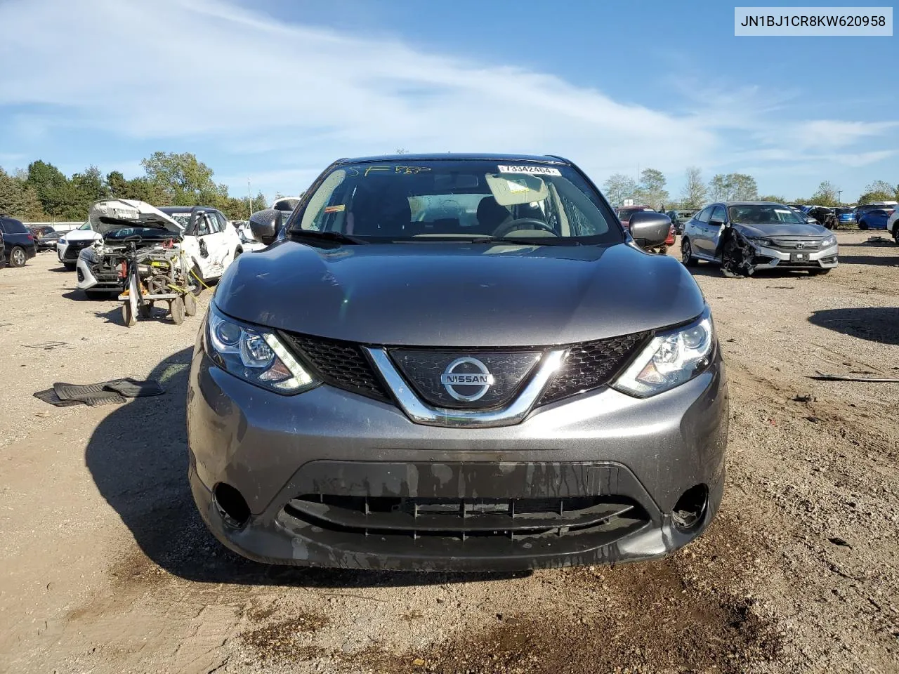 JN1BJ1CR8KW620958 2019 Nissan Rogue Sport S