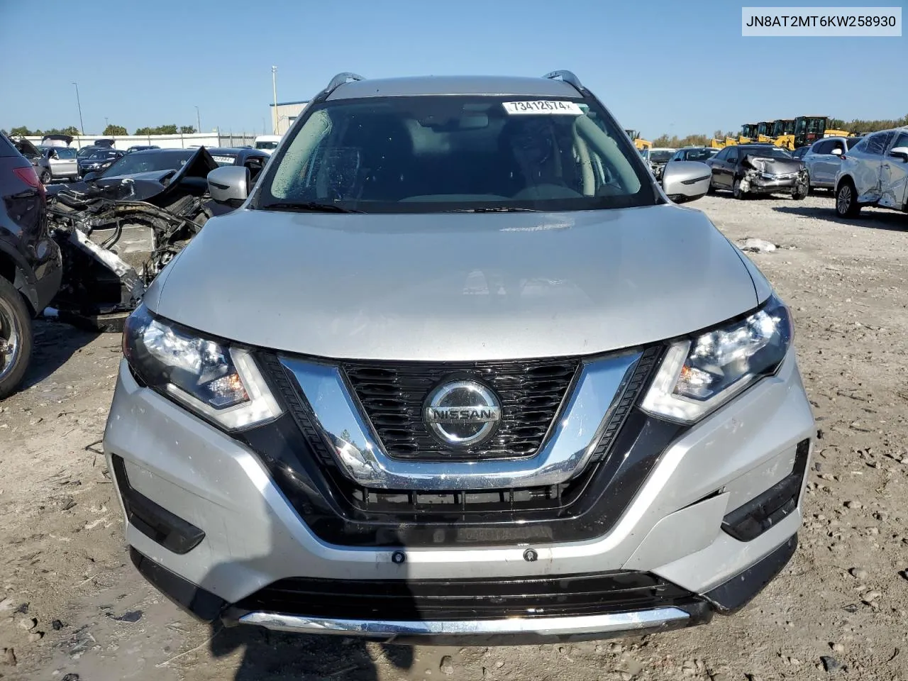 JN8AT2MT6KW258930 2019 Nissan Rogue S