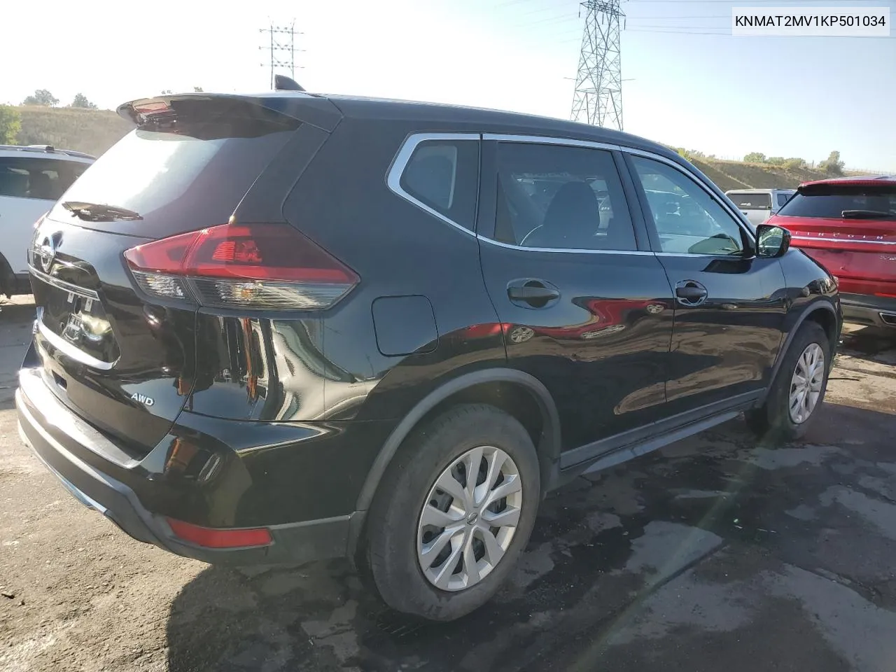 KNMAT2MV1KP501034 2019 Nissan Rogue S