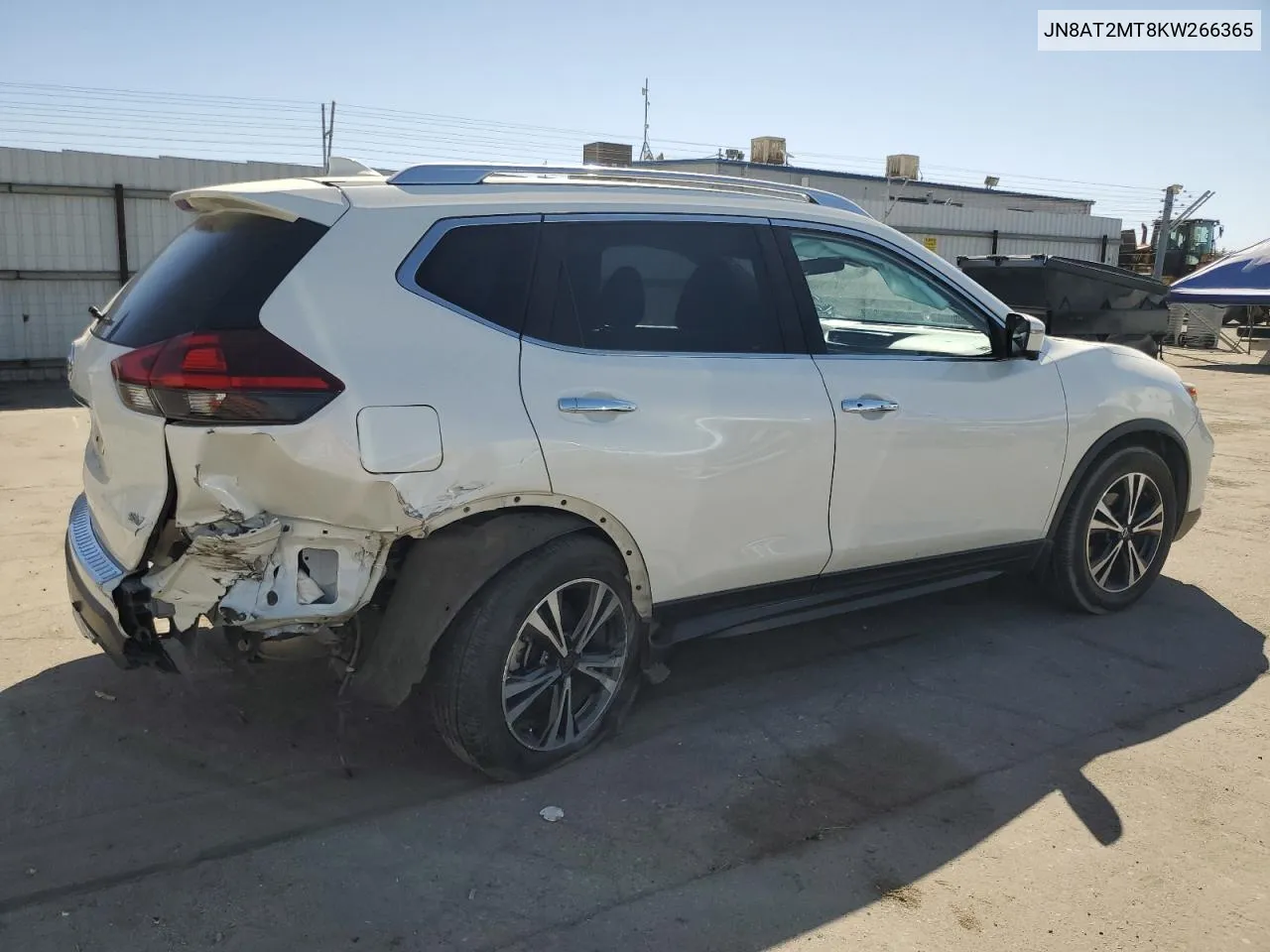 2019 Nissan Rogue S VIN: JN8AT2MT8KW266365 Lot: 73497324