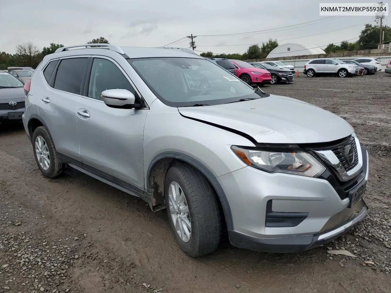 2019 Nissan Rogue S VIN: KNMAT2MV8KP559304 Lot: 73569884