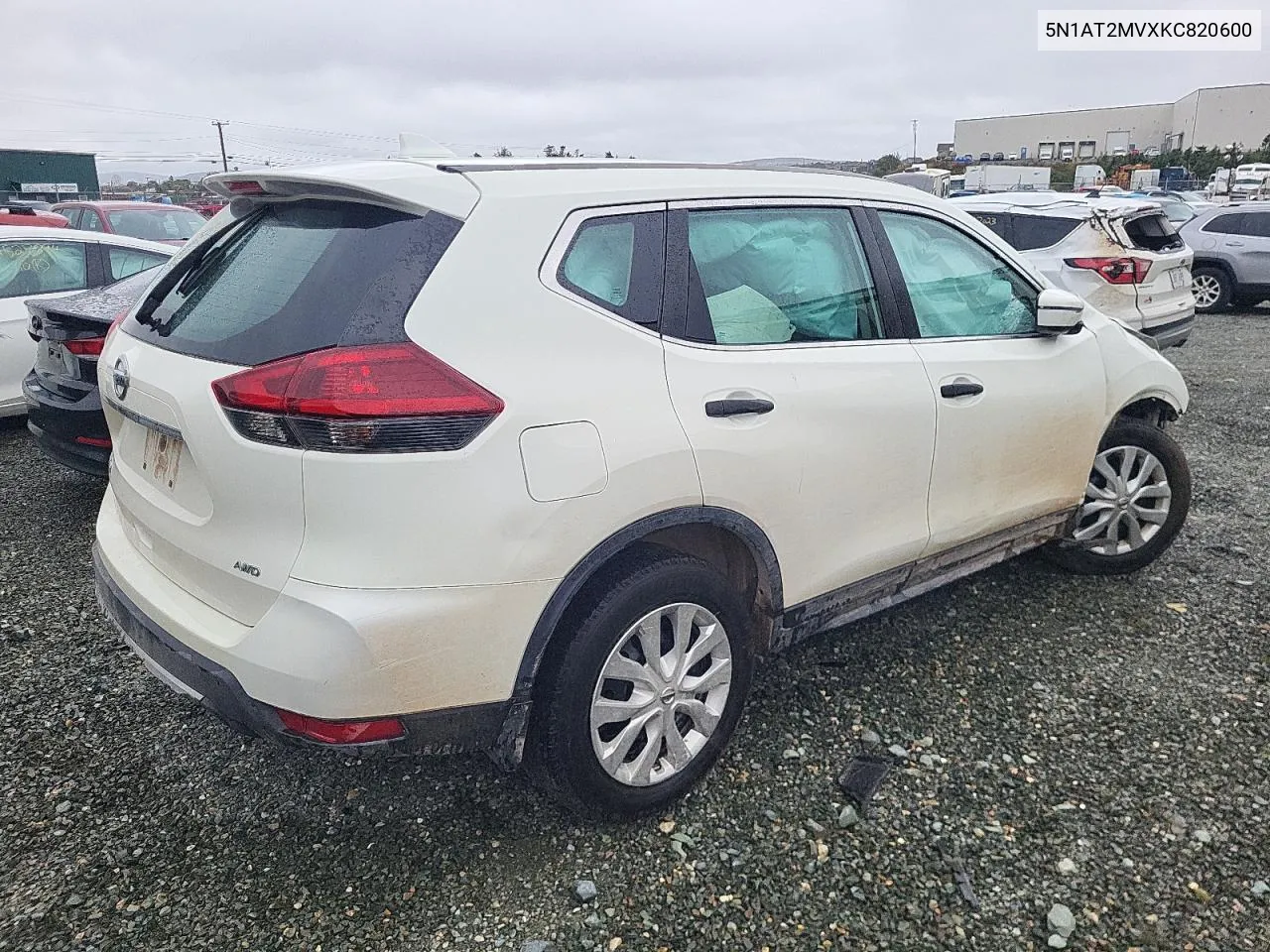 2019 Nissan Rogue S VIN: 5N1AT2MVXKC820600 Lot: 73629004