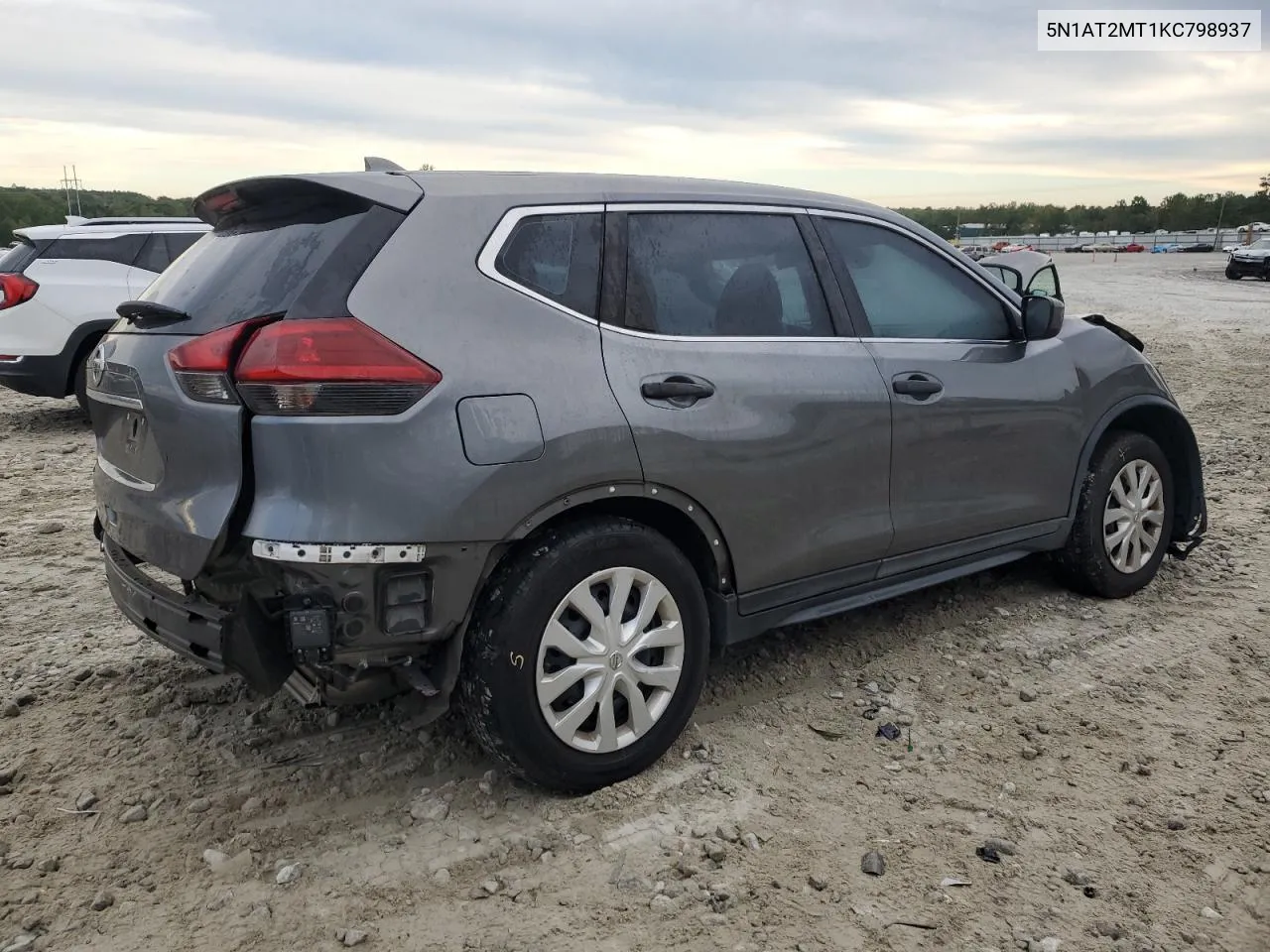 2019 Nissan Rogue S VIN: 5N1AT2MT1KC798937 Lot: 73730354