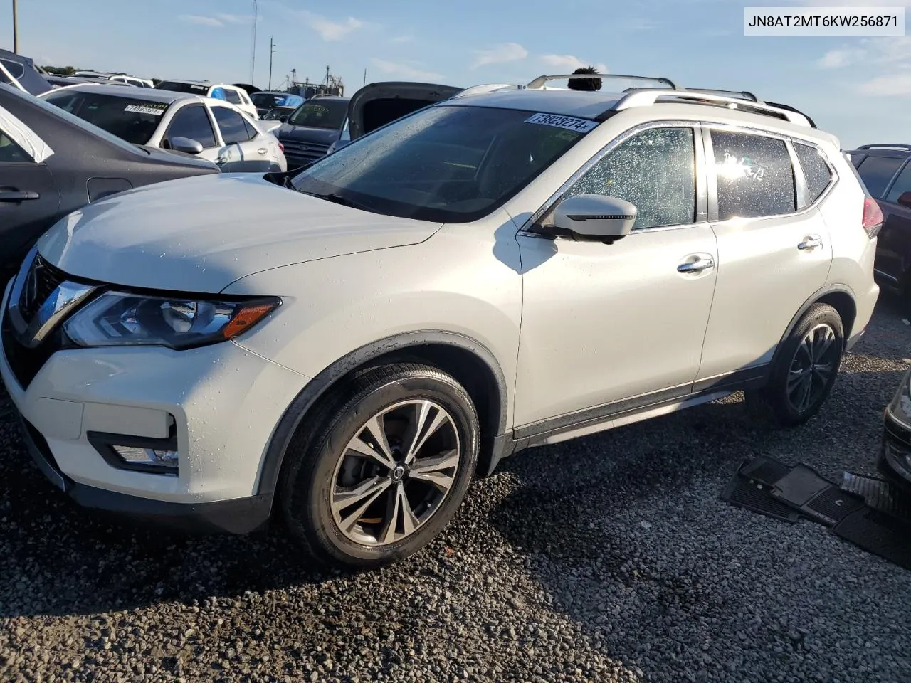 2019 Nissan Rogue S VIN: JN8AT2MT6KW256871 Lot: 73823274