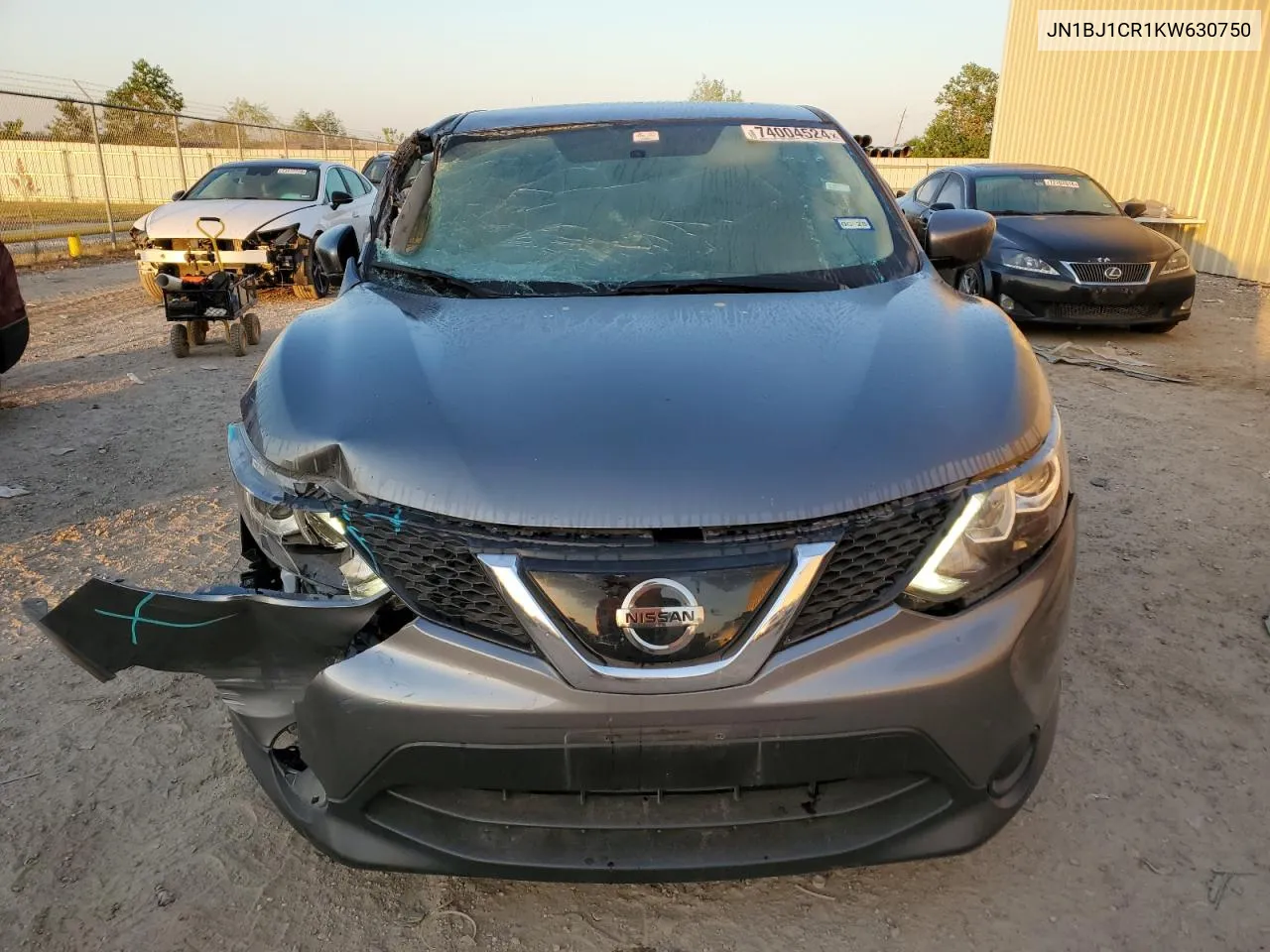 JN1BJ1CR1KW630750 2019 Nissan Rogue Sport S