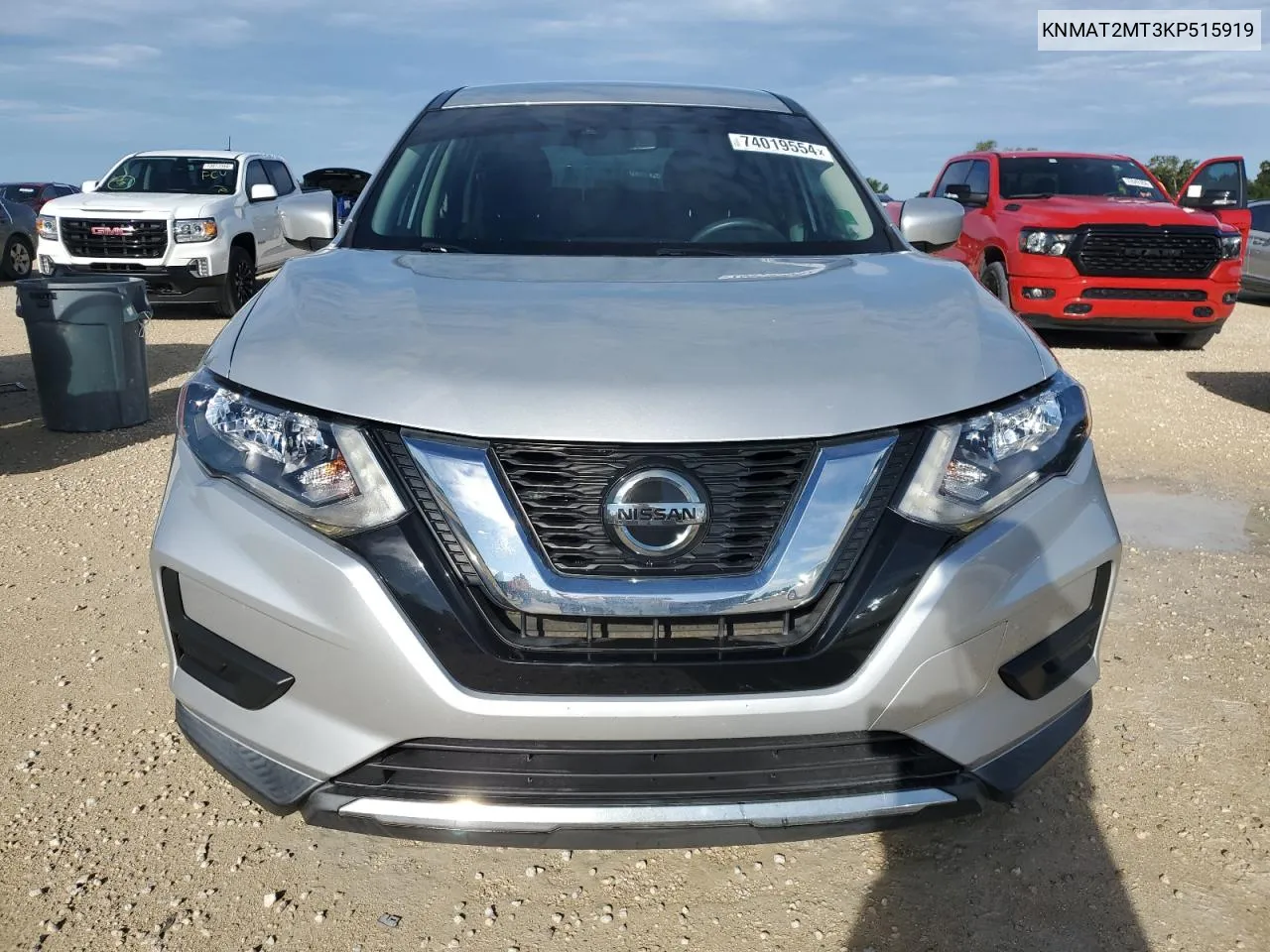 2019 Nissan Rogue S VIN: KNMAT2MT3KP515919 Lot: 74019554