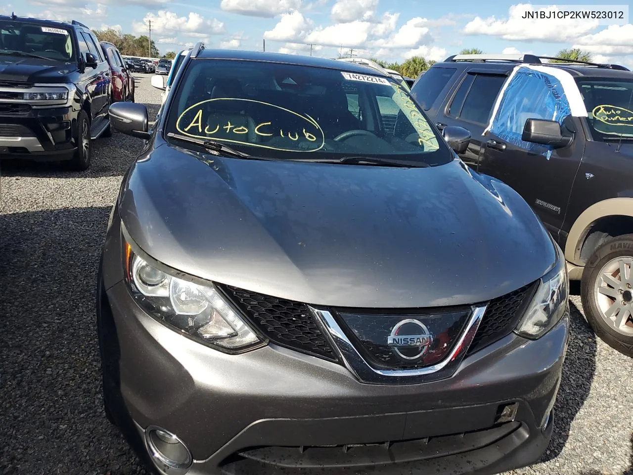 2019 Nissan Rogue Sport S VIN: JN1BJ1CP2KW523012 Lot: 74272274