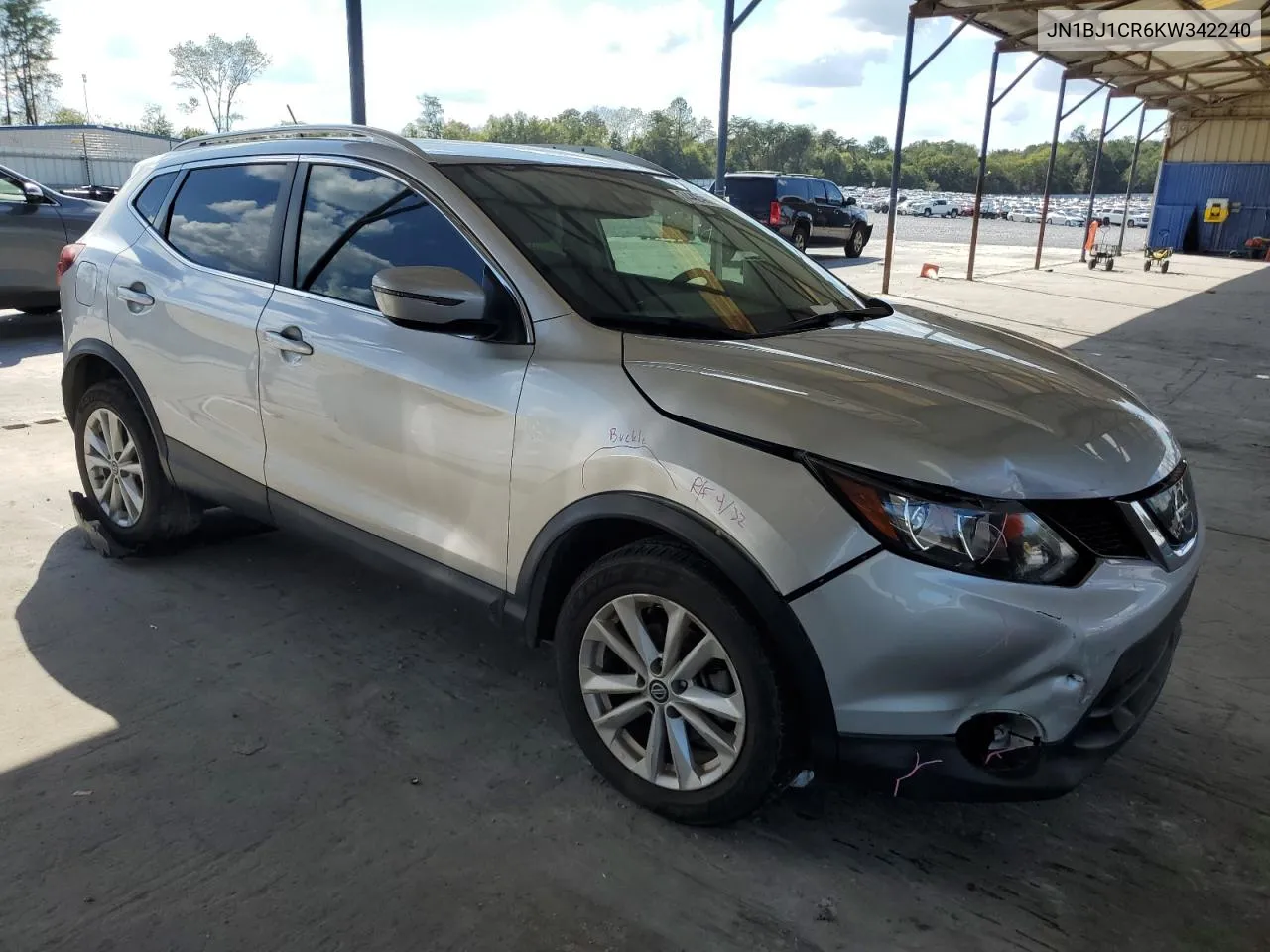 2019 Nissan Rogue Sport S VIN: JN1BJ1CR6KW342240 Lot: 74424064