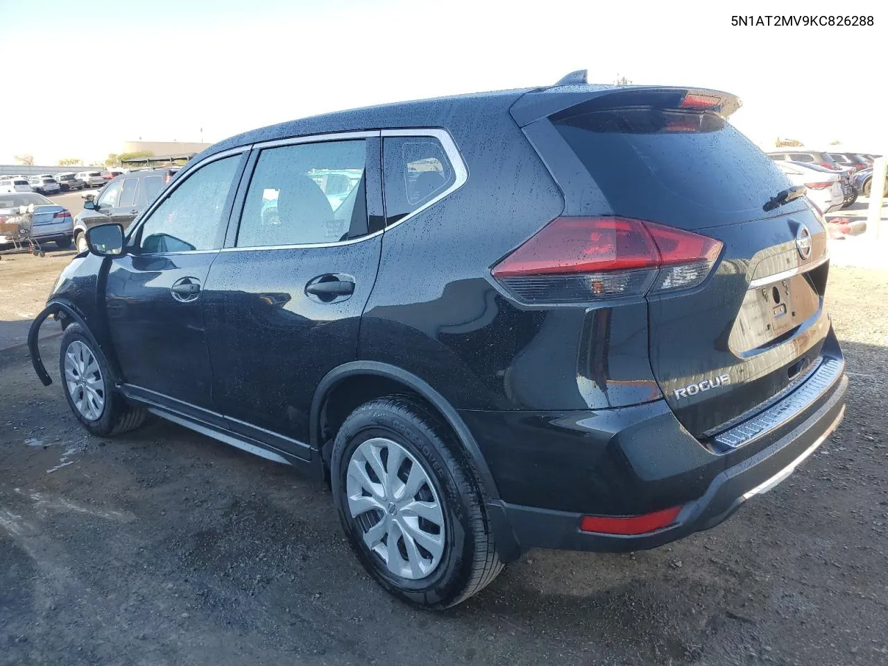 2019 Nissan Rogue S VIN: 5N1AT2MV9KC826288 Lot: 74522524