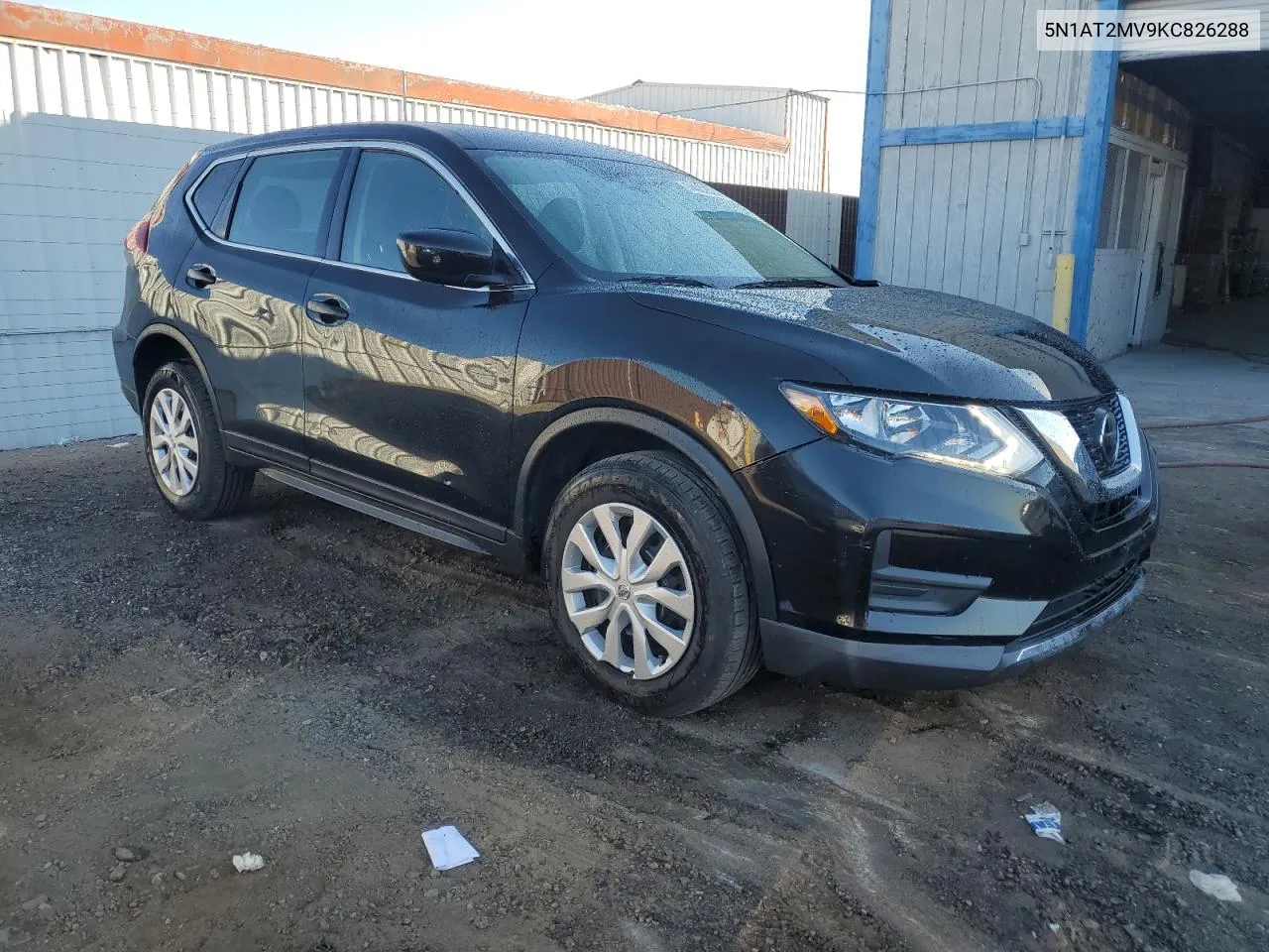 2019 Nissan Rogue S VIN: 5N1AT2MV9KC826288 Lot: 74522524