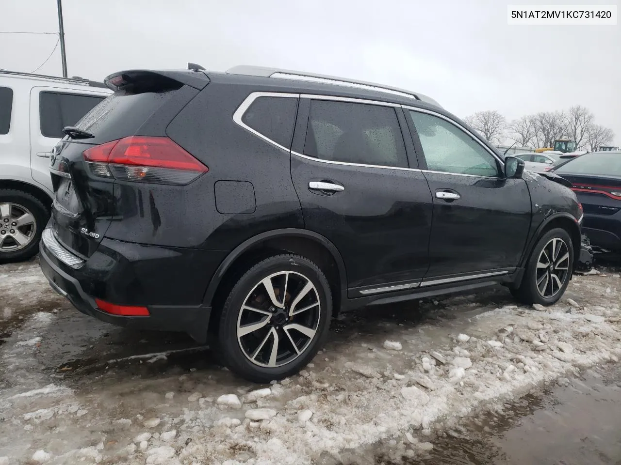 2019 Nissan Rogue S VIN: 5N1AT2MV1KC731420 Lot: 74562344