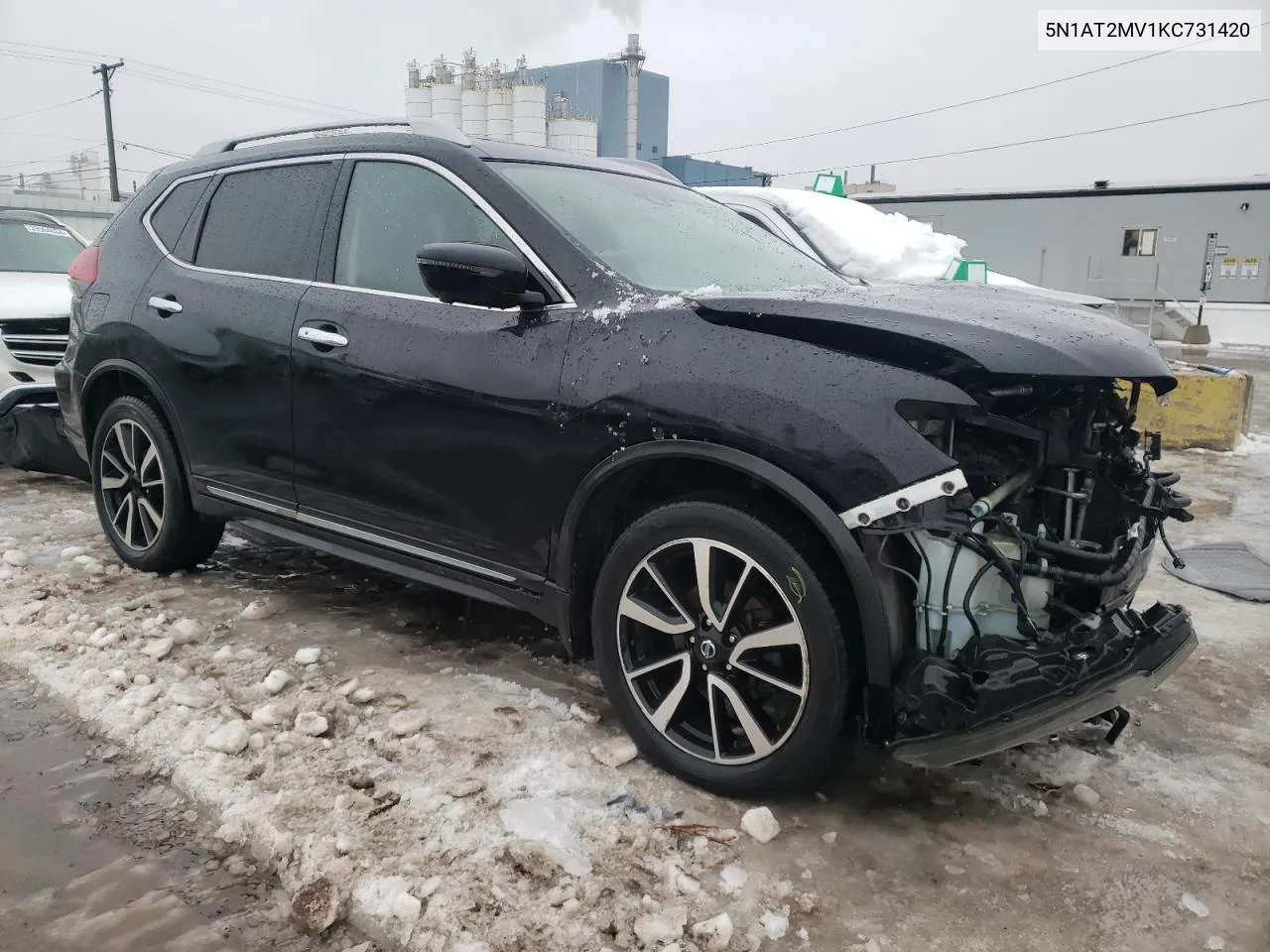 2019 Nissan Rogue S VIN: 5N1AT2MV1KC731420 Lot: 74562344