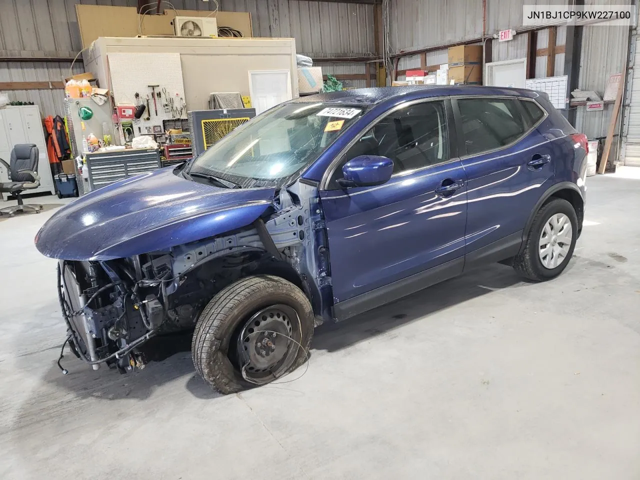 2019 Nissan Rogue Sport S VIN: JN1BJ1CP9KW227100 Lot: 74721634