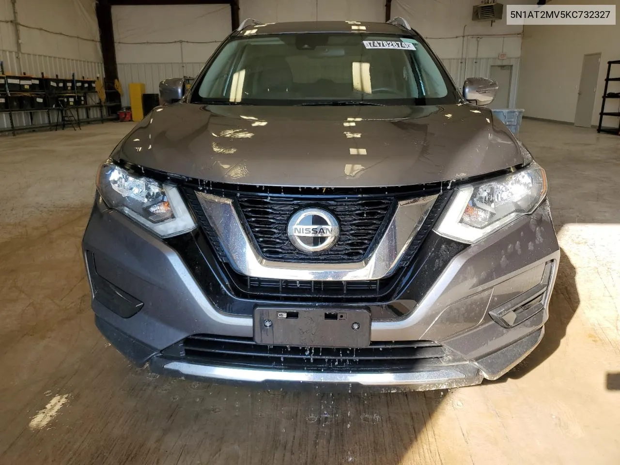 2019 Nissan Rogue S VIN: 5N1AT2MV5KC732327 Lot: 74782874