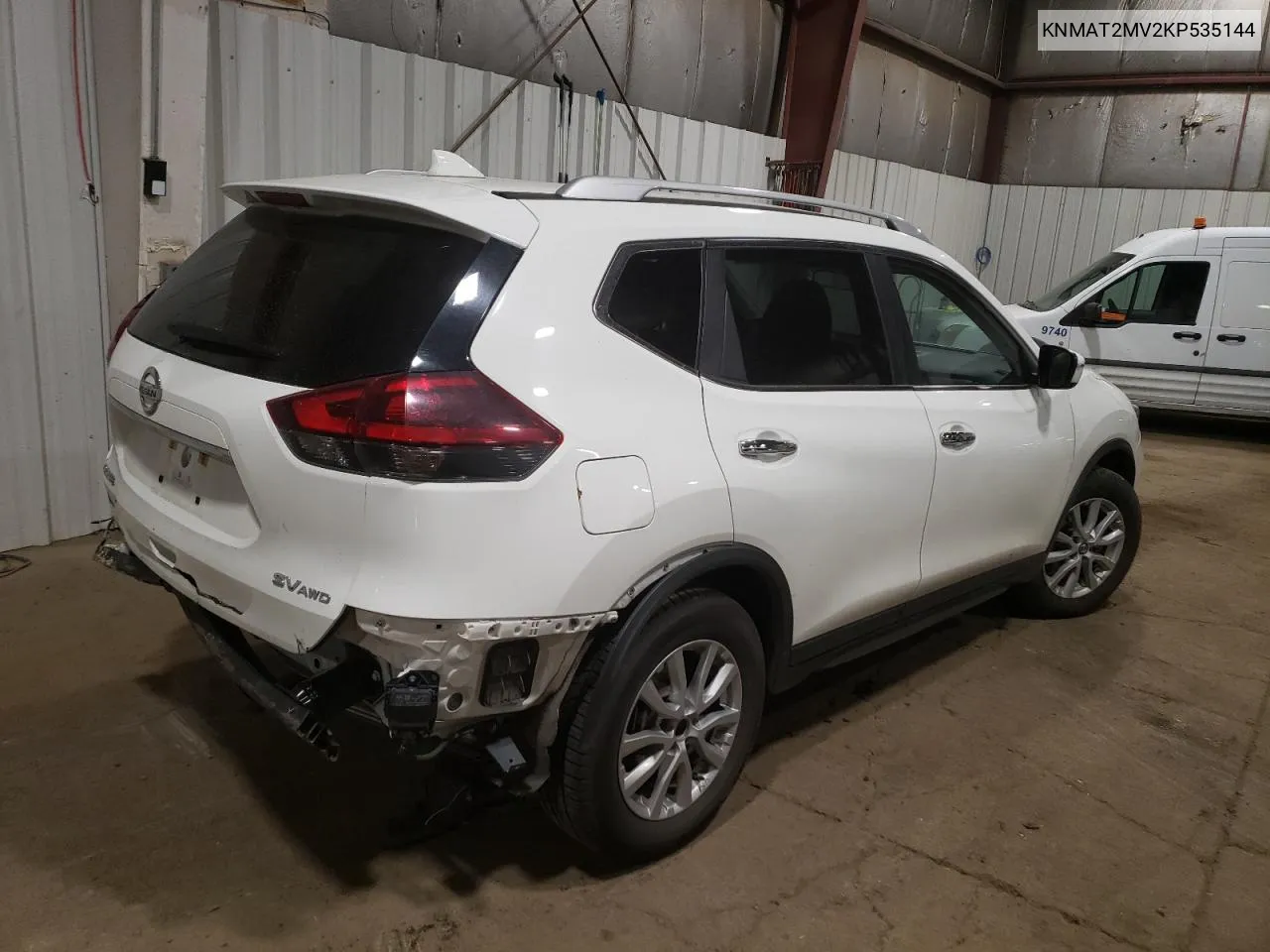 2019 Nissan Rogue S VIN: KNMAT2MV2KP535144 Lot: 75519854