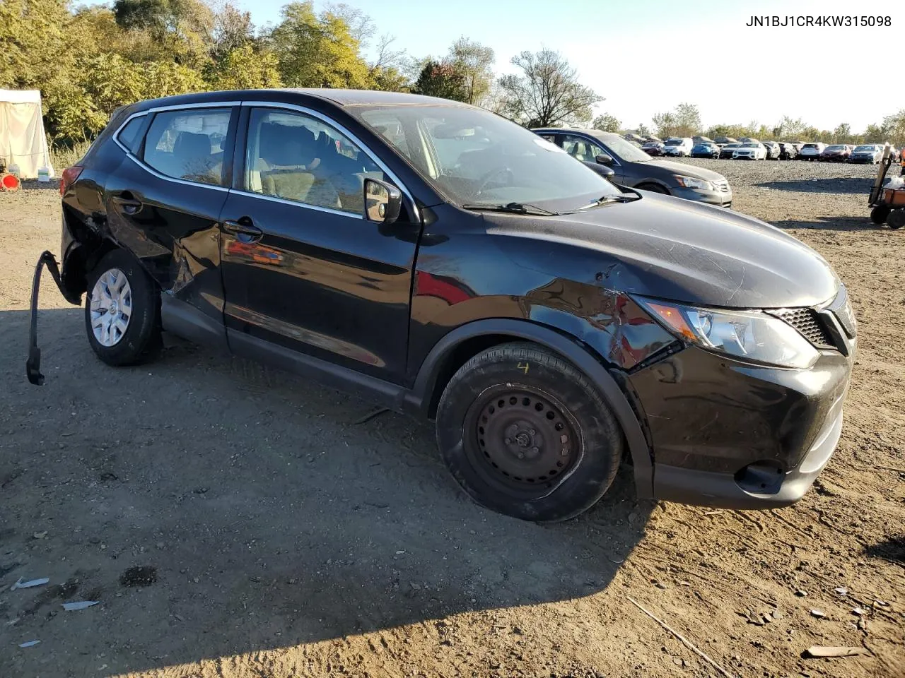 2019 Nissan Rogue Sport S VIN: JN1BJ1CR4KW315098 Lot: 75661904